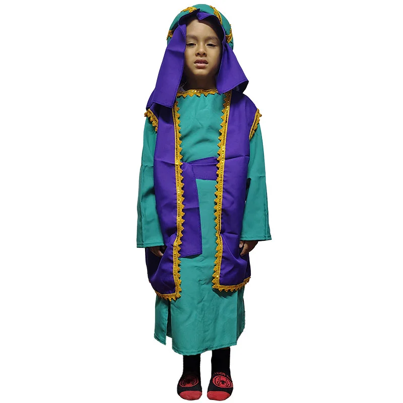 verde con morado