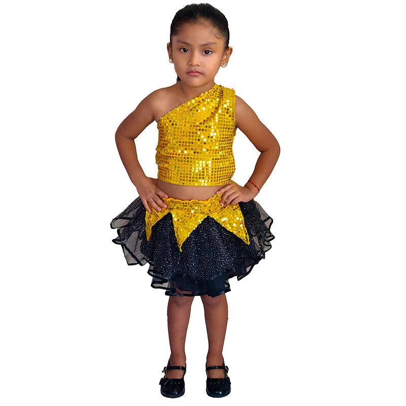 dorado con negro